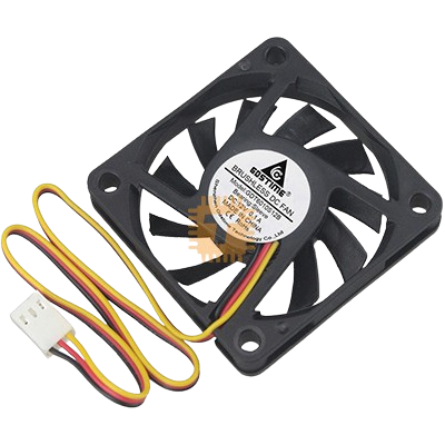 Cooling Fan 12V 1W D:60mm (Used) (RB0120)