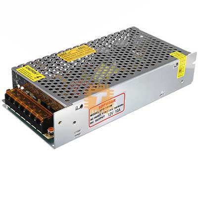 12V 10A SMPS Large Power Supply Metal Casing (PS0019)