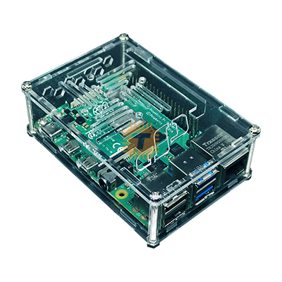 Optimus Bronze Pi 4 Enclosure for Raspberry Pi 4B (OP0049)