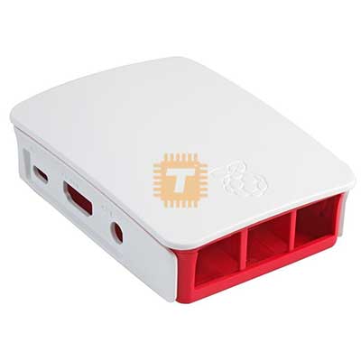 Raspberry Pi 3 Red White Enclosure Box Original (DB0034)