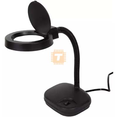 Magnifying Glass 80mm Magnifier Table Lamp with 36 LED Light (TA0866)