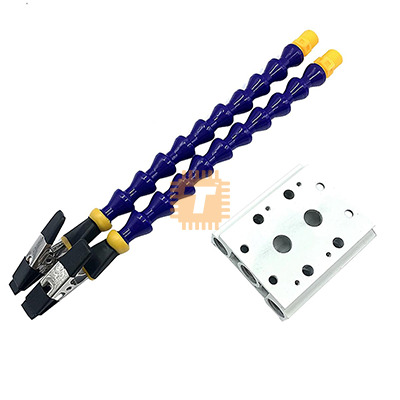 Table clamp with two flexible arms for Soldering (TA1029)