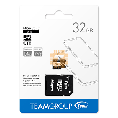 TEAMGROUP MicroSD 32GB Class10 UHS-1 (Original) (SD0016)