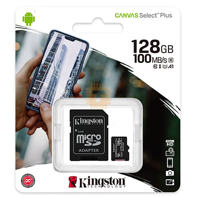 Kingston MicroSD 128GB Class10 (Original) (KI0014)