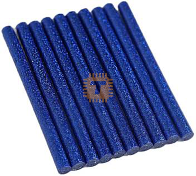 Glue Stick Large Blue Glitter Short (TA0573)