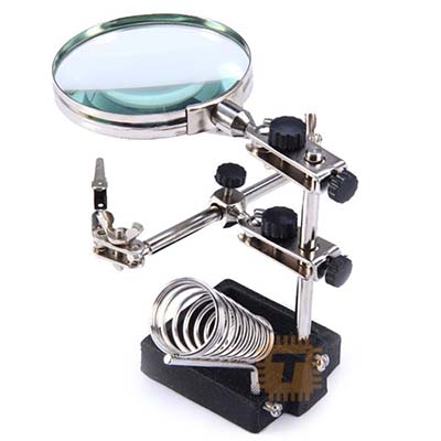 Helping Hand Magnifier with Soldering Stand JM508 (Normal Quality) (TA0640)