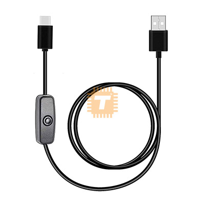 Type C USB Data Cable with Switch Quick Charge (Raspberry Pi) (TA0130)