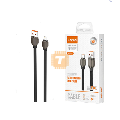 LDNIO LS211 USB Data Cable Lightning Fast Charging 30W 1m (TA1650)