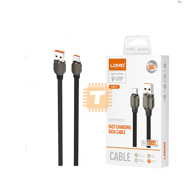 LDNIO LS211 USB Data Cable Type-C Fast Charging 30W 1m (TA1649)