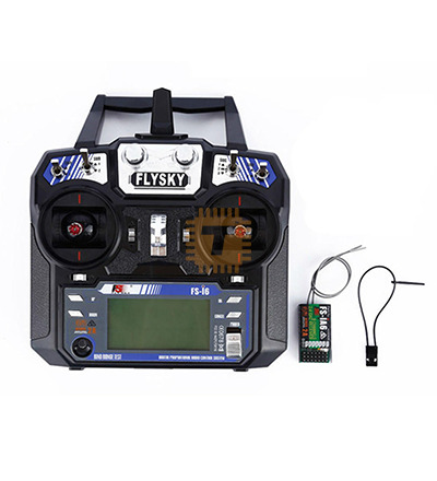 FLYSKY FS-i6 2.4GHz 6-Channel AFHDS RC Transmitter with FS-iA6 Receiver (MD0488)