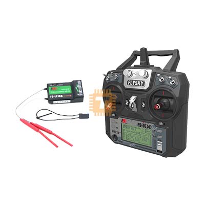 FLYSKY FS-i6X 2.4GHz 6-Channel AFHDS RC Transmitter with FS-iA10B Receiver (MD0794)