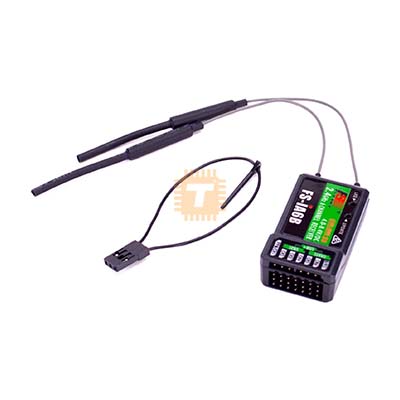 Flysky FS-iA6B Receiver 2.4G 6CH with Dual Antenna (MD0766)