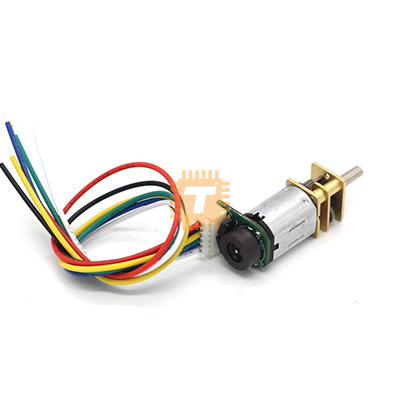Gear Motor 6V 300RPM N20 with Hall Sensor Encoder (RB0267)