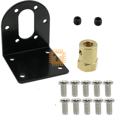 L Bracket Steel Motor Mount 37mm with Hex Coupler (RB0306)