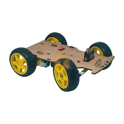 Optimus Chassis Bare 2WD Servo Steering - Wood (OP0053)