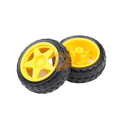 Robot Wheel Tyre Yellow (RB0098)