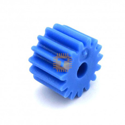 2.3mm Hole Blue Plastic Gear 0.5 Modulus (TA0191)