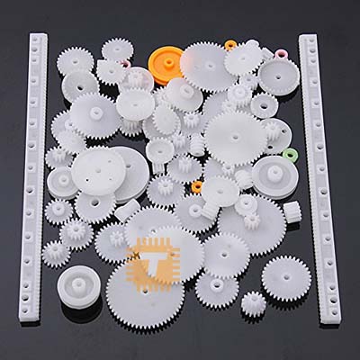 Plastic Gears Cog Wheels Kit Small 75 kinds (RB0162)