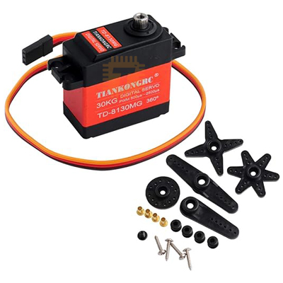 Servo Motor Metal Wheel 30kg TD-8130MG (RB0315)