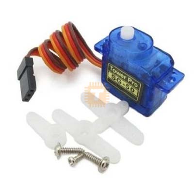 Servo Motor Plastic Wheel SG50 Full Set Normal (RB0180)