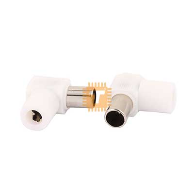 TV Antenna Jack Right Angle Female Coaxial Connector (TA0336)