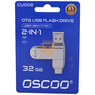 OSCOO CU002 32GB OTG Flash Drive USB 3.1/Type-C (SD0020)