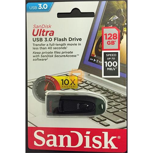 SanDisk 128GB USB 3.0 Pen Drive 100MB/s (Original) (SD0004)