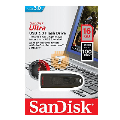SanDisk 16GB USB 3.0 Pen Drive 100MB/s (Original) (SD0001)