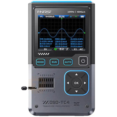 FNIRSI DSO-TC4 Digital Oscilloscope Transistor Tester Signal Generator 3 in 1 (TA1535)