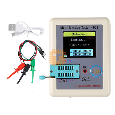 LCR-TC1 Transistor Tester Multimeter with Colour Display (TA1025)