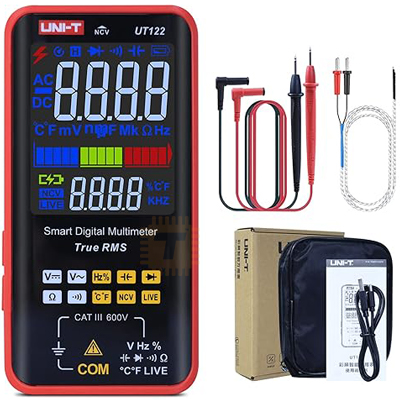 UNI-T UT-122 Smart Digital Multimeter with NCV (TA1443)