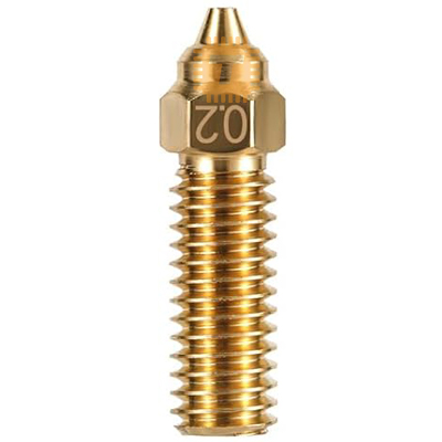 3D Printer Nozzle M6 0.2mm/1.75mm K1, K1 Max, Ender 3 V3 KE, CR-10 SE, CR-M4 Brass Creality High Speed (MT0359)
