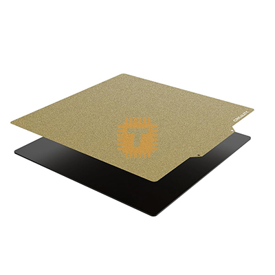 Creality Build Plate 320x310mm Frosted Gold PEI Magnetic Flexible Bed Platform Surface (MT0466)