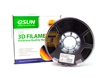 eSUN ABS Black 1.75mm 1Kg 3D Printer Filament (TA0642)