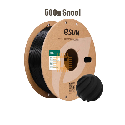eSUN ABS+ ABS-Plus Black 1.75mm 500g 3D Printer Filament (TA1710)