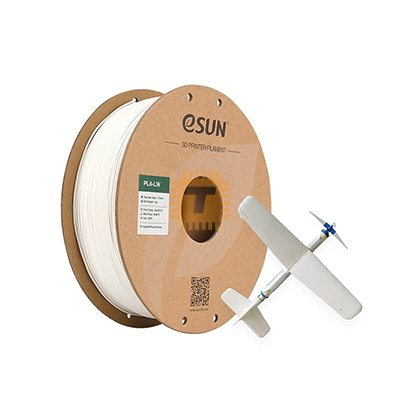 eSUN ePLA-LW Light Weight PLA White 1.75mm 1Kg 3D Printer Filament (TA1514)