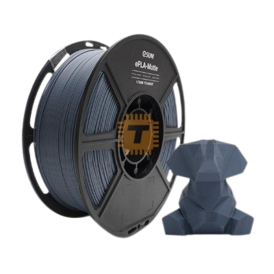 eSUN ePLA-Matte Dark Grey1.75mm 1Kg 3D Printer Filament (TA0938)