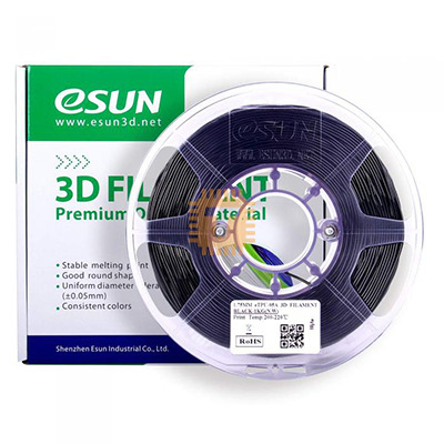 eSUN eTPU-95A Black 1.75mm 1Kg 3D Printer Filament (TA0623)