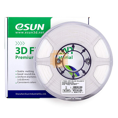 eSUN eTPU-95A White 1.75mm 1Kg 3D Printer Filament (TA0622)