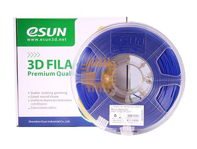 eSUN PLA+ Blue 1.75mm 1Kg 3D Printer Filament (TA0593)