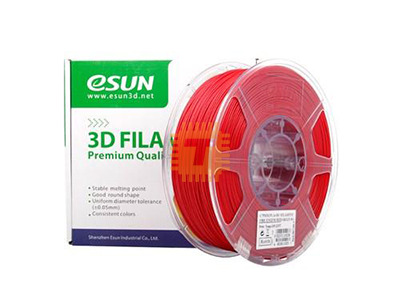 eSUN PLA+ Fire Engine Red 1.75mm 1Kg 3D Printer Filament (TA0611)