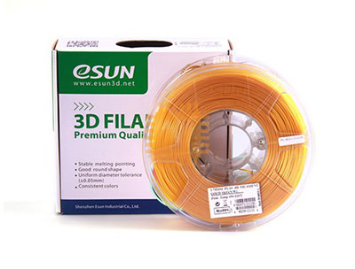 eSUN PLA+ Gold 1.75mm 1Kg 3D Printer Filament (TA0602)