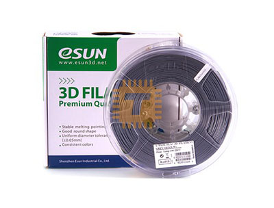 eSUN PLA+ Grey 1.75mm 1Kg 3D Printer Filament (TA0596)