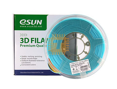 eSUN PLA+ Light Blue 1.75mm 1Kg 3D Printer Filament (TA0597)