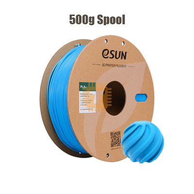 eSUN PLA+ Light Blue 1.75mm 500g 3D Printer Filament (TA1708)