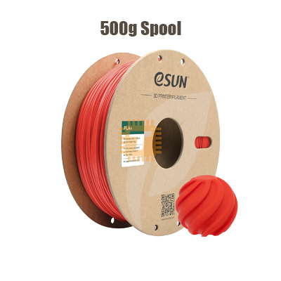 eSUN PLA+ Red 1.75mm 500g 3D Printer Filament (TA1703)