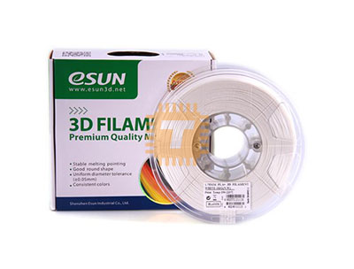 eSUN PLA+ White 1.75mm 1Kg 3D Printer Filament (TA0589)