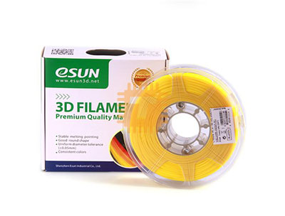 eSUN PLA+ Yellow 1.75mm 1Kg 3D Printer Filament (TA0594)