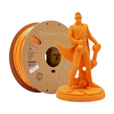 Polymaker Polyterra PLA Sunrise Orange 1.75mm 1Kg 3D Printer Filament (TA0928)