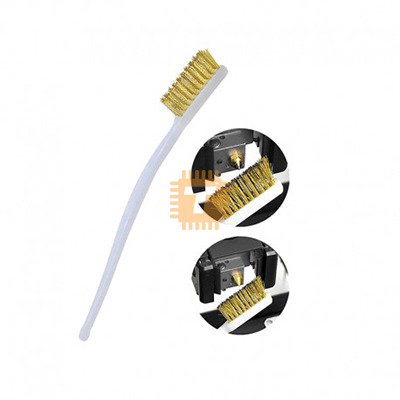 Copper Wire Brush for 3D Printer Nozzle Cleaning (MT0082)